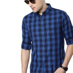 male checkered shirt

