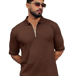 polo neck t shirt