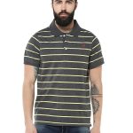 CottonPoly Striped Polo